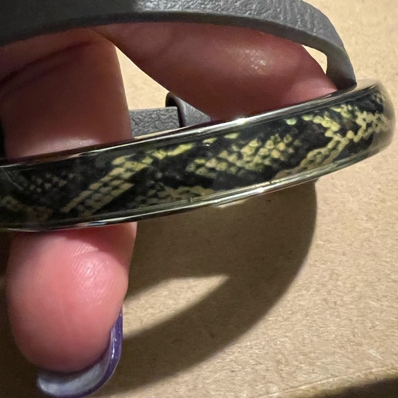 Lia Sophia "Slither" Leather Wrap Bracelet - Picture 2 of 3